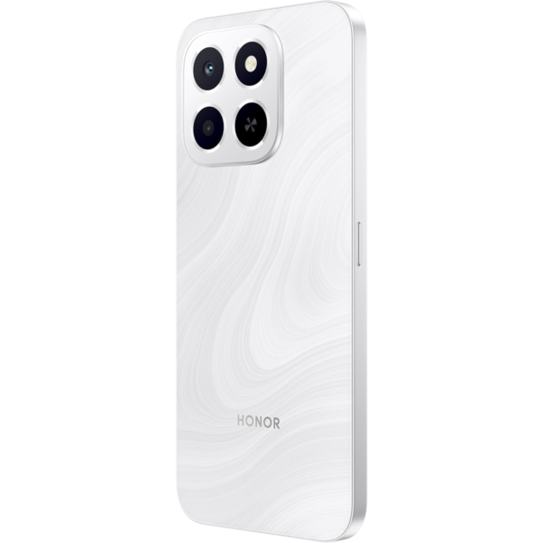 HONOR X6c Smartphone 6GB RAM 128GB ROM, 6.61" 120Hz Display, 50MP Camera, 35W Fast Charging, Dual SIM, Moonlight White – Middle East Version (UAE Type Approved)