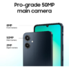 Samsung Galaxy A06 LTE (Black, 4GB RAM, 64GB Storage) | 50MP Dual Camera | 4 Gen OS Upgrades | IP54 Rating | Voice Focus | International Version