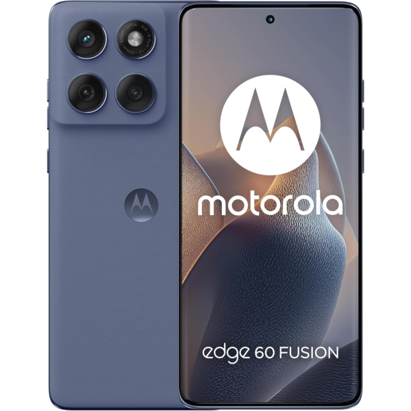 MOTOROLA Edge 60 Fusion 5G, 12GB RAM Boost, 256 GB ROM, AI powered Sony Lytia camera, IP69, MTK Dimensity 7300, 6.7" pOLED Quad Curve Display 120Hz, PANTONE Slipstream