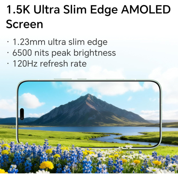 HONOR 600 Lite 5G Smartphone, 8GB RAM + 256GB Storage, 6.6” 120Hz AMOLED Display, 108MP AI Camera with Camera Button, Metal Frame, IP66 Water Resistant, Velvet Grey (UAE Type Approved)