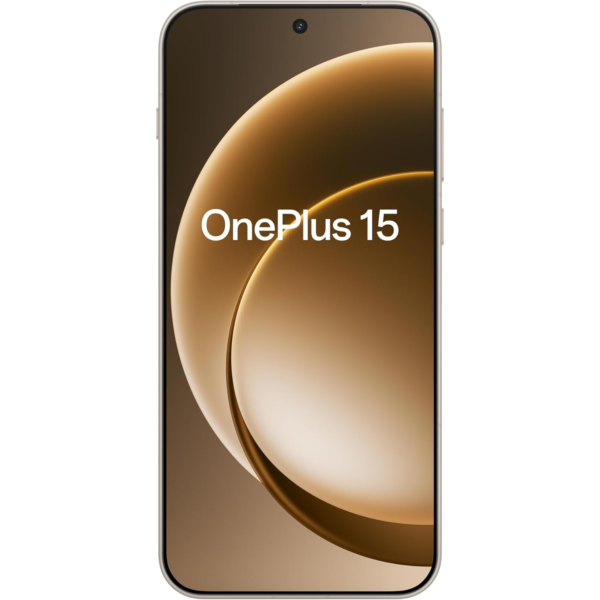 OnePlus 15 Dual-SIM 512GB ROM + 16GB RAM 5G Smartphone (Sand Storm) - Indian Version