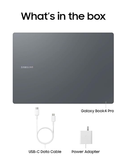 SAMSUNG Galaxy Book4 Pro 16” Touchscreen Laptop – Intel Core Ultra 7-155H Processor – 32GB Memory & 1TB SSD
